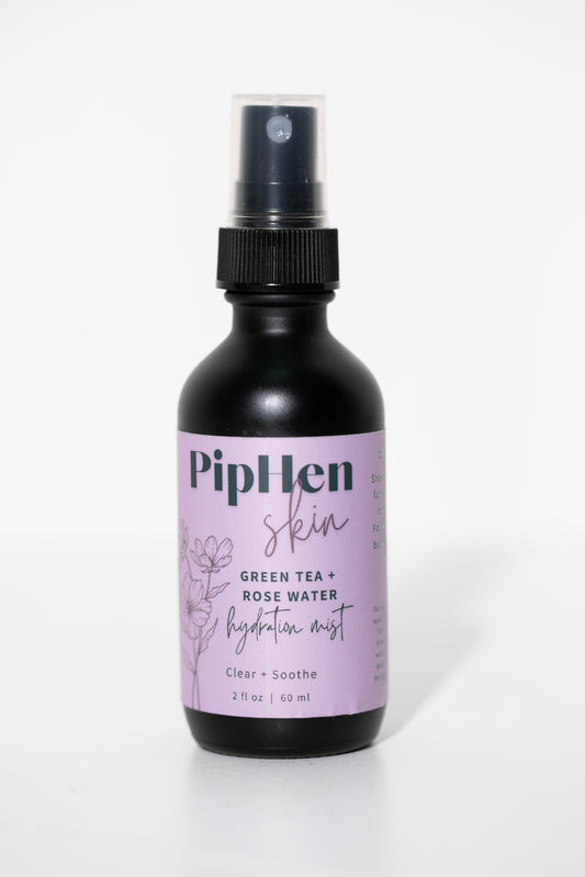 Green Tea & Rose Water Mist: Clear + Soothe