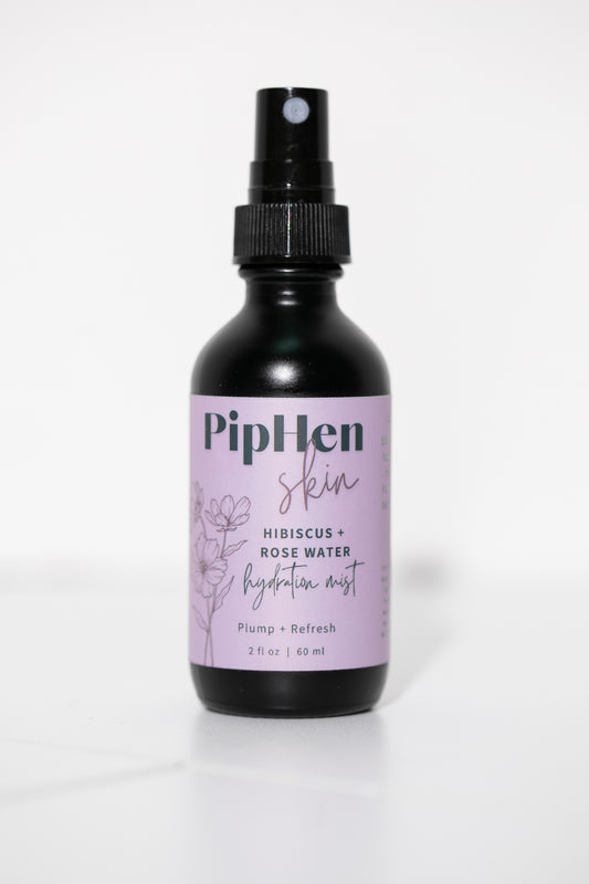 Hibiscus & Rose Water Mist: Plump + Refresh