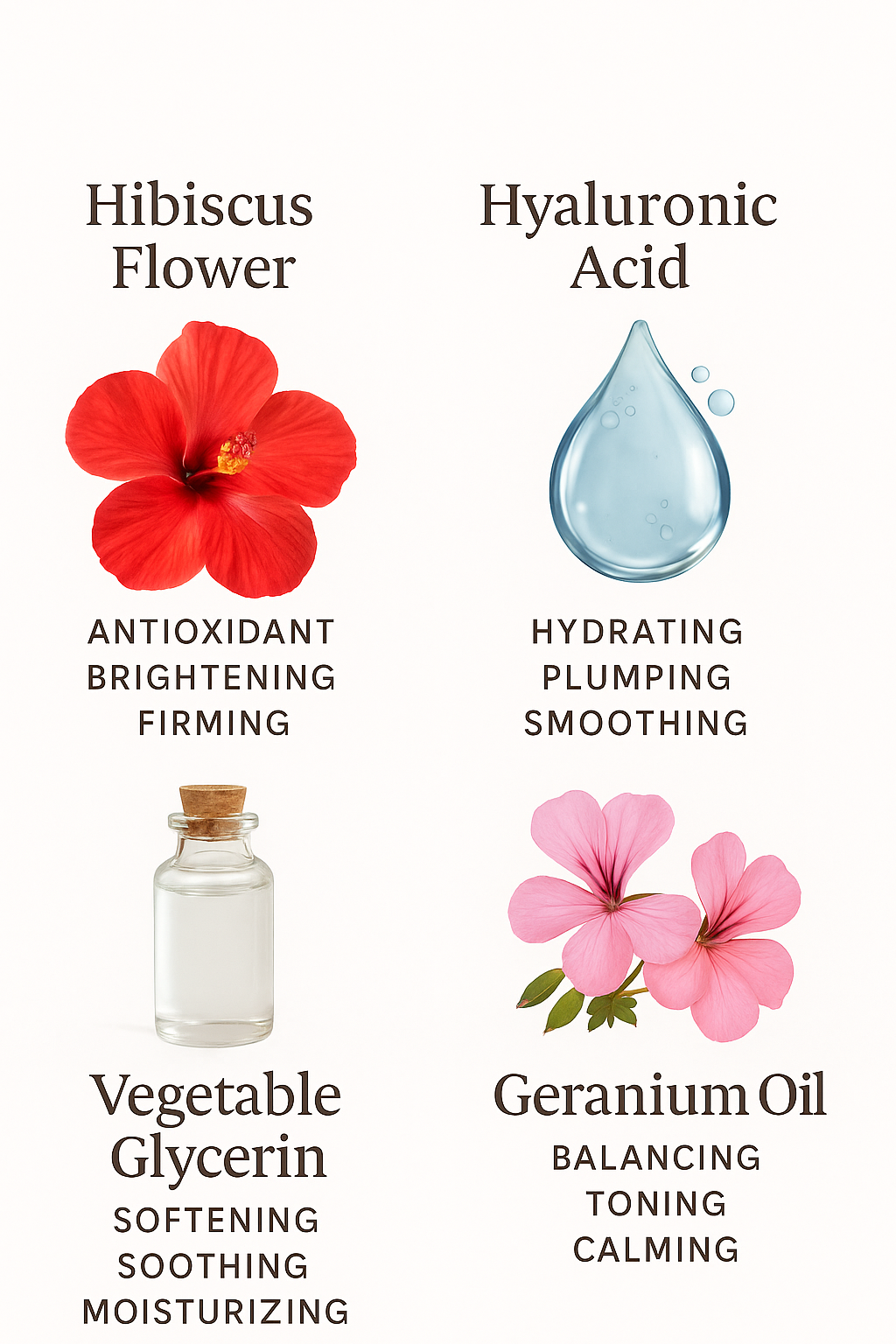 Hibiscus & Rose Water Mist: Plump + Refresh