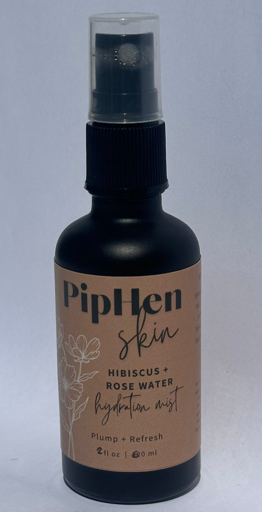 Hibiscus & Rose Water Mist: Plump + Refresh