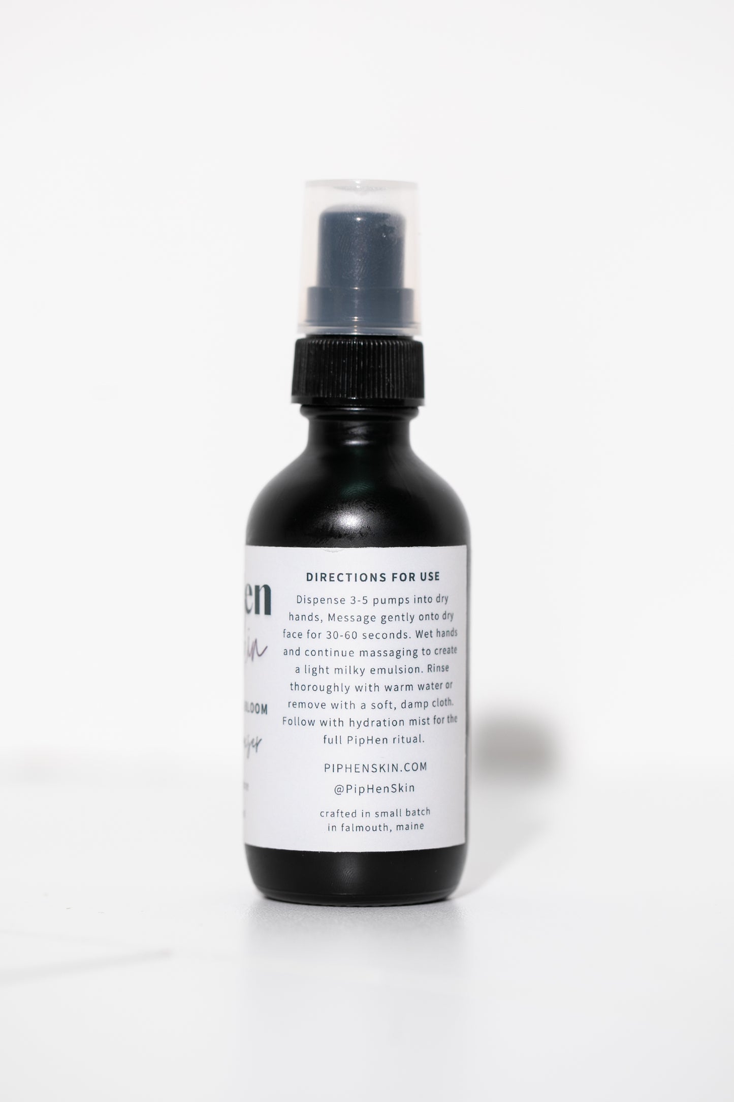 Petal & Bloom oil cleanser: Purify + Restore