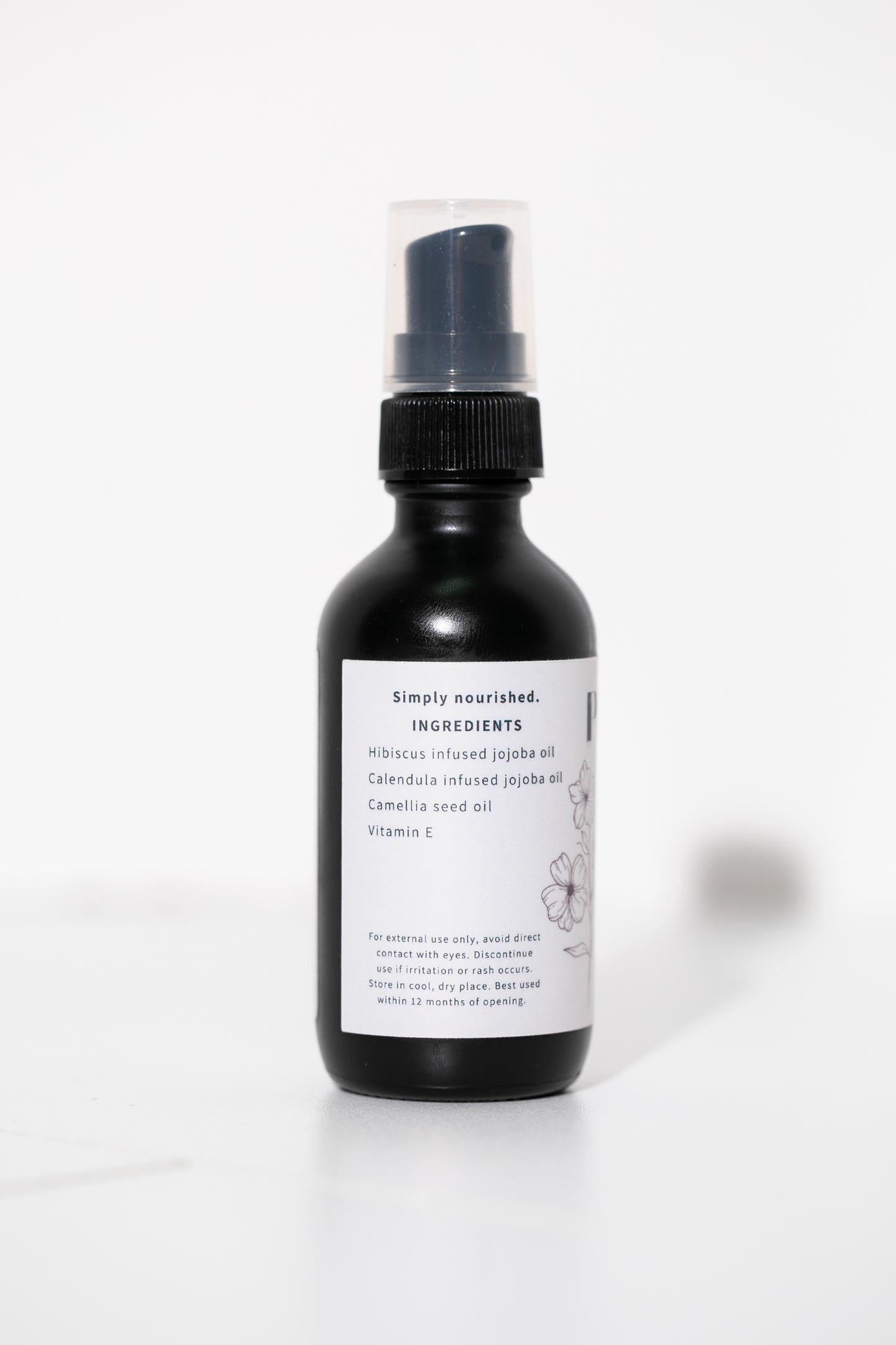 Petal & Bloom oil cleanser: Purify + Restore