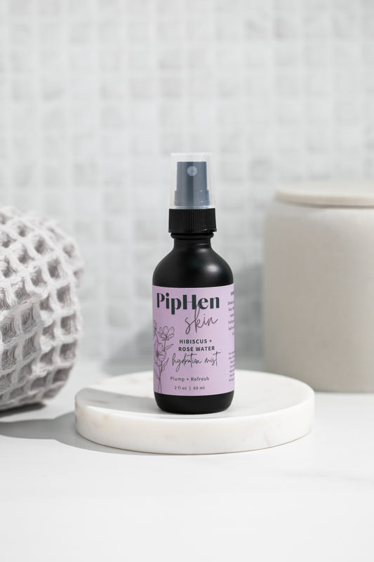 Hibiscus & Rose Water Mist: Plump + Refresh